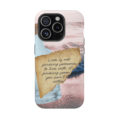 Impact-Resistant Phone Case – Written in the Tide – Compatible with iPhone 11–17 & Samsung Galaxy S22–S26 Series
