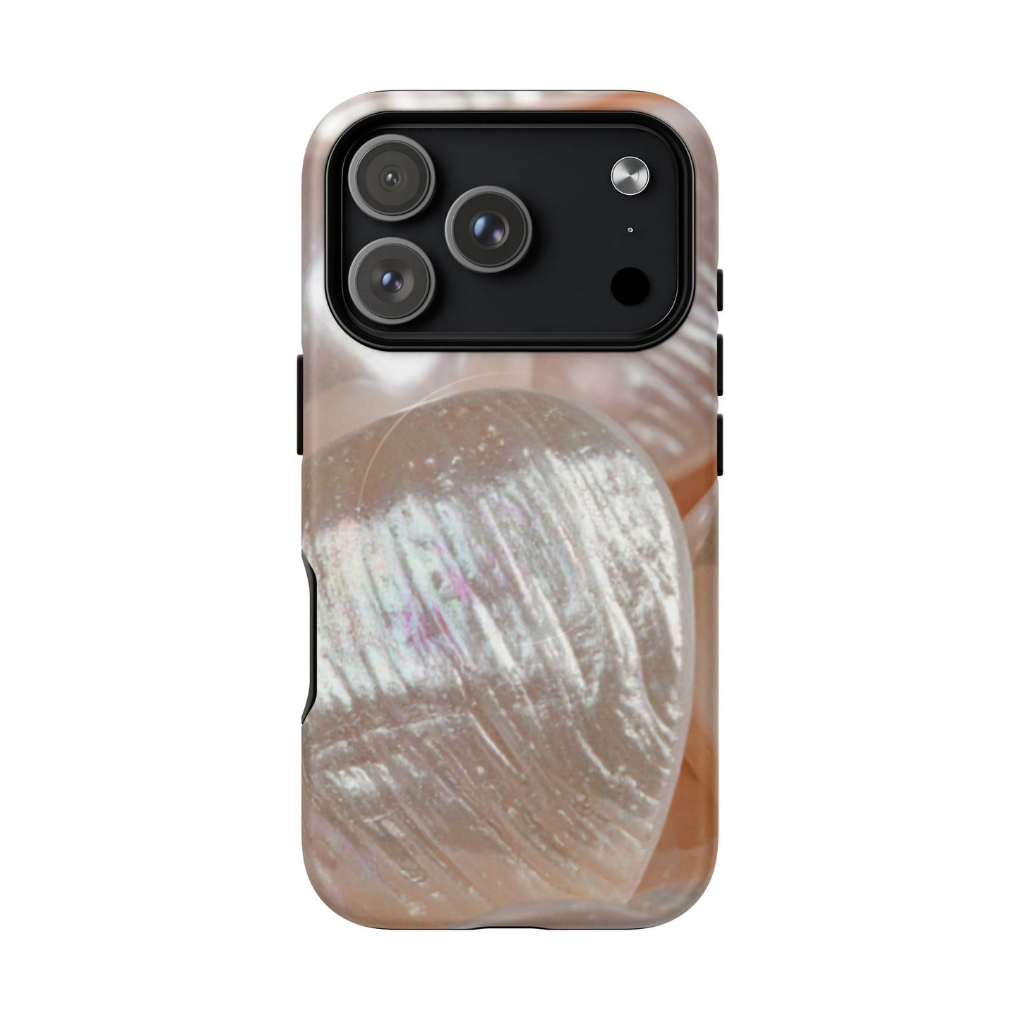 Protective Magnetic Phone Case – Blush Pearl