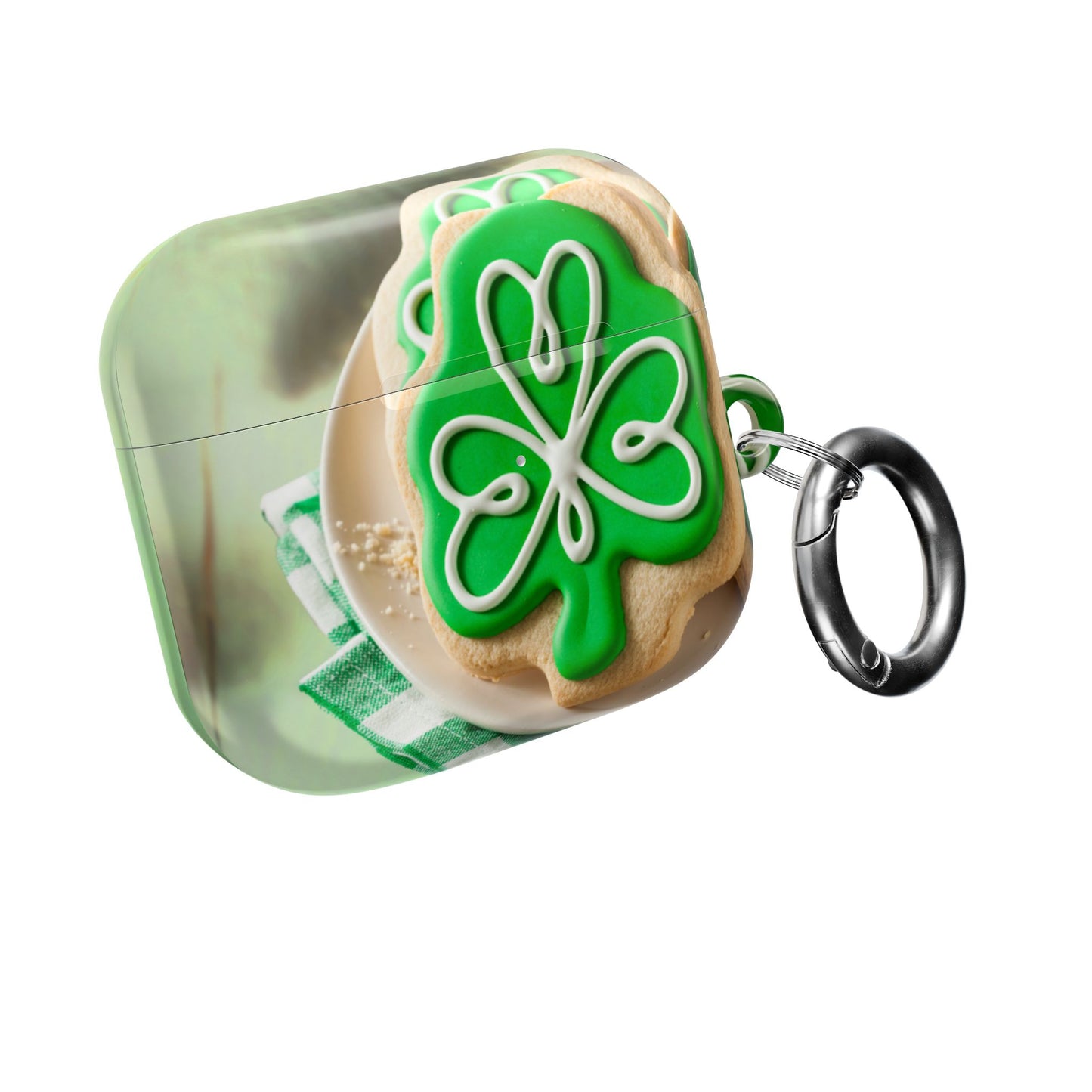 Wireless Earbud Case Cover – Shamrock Cookies