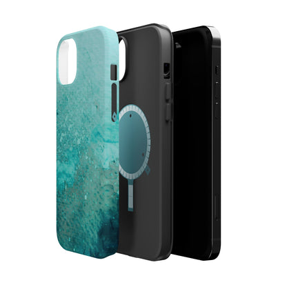 Wireless-Charging Compatible Case – Sea Glass