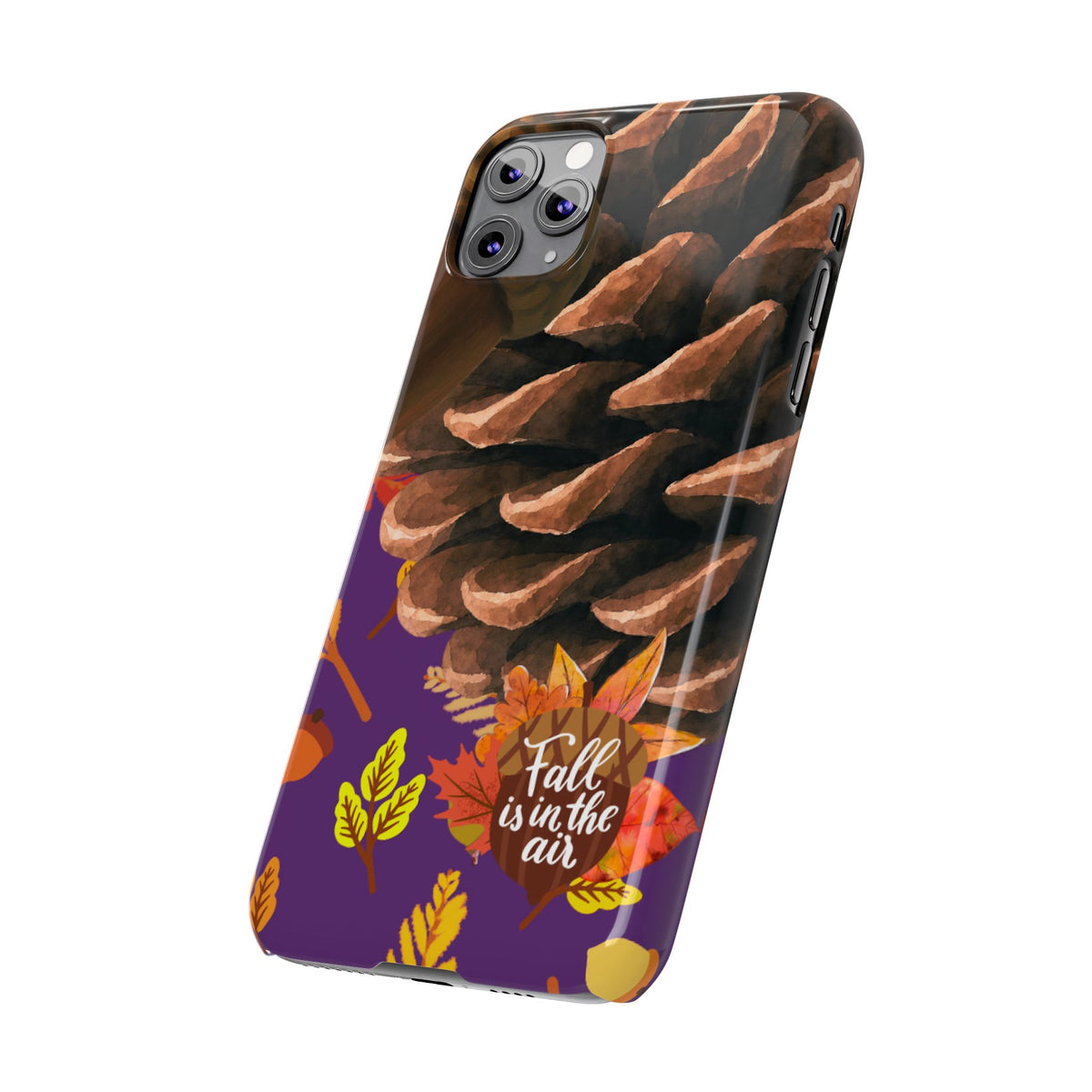 Slim Phone Case – Pine & Plenty – Compatible with iPhone 11–17 Series