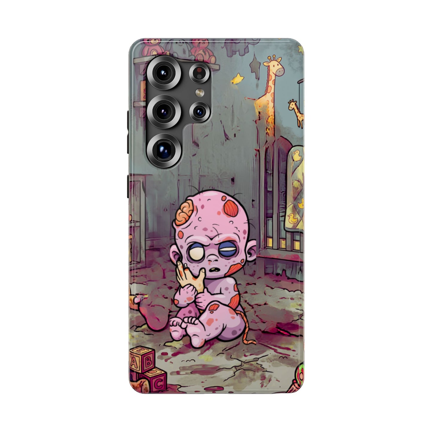 Zombie Baby Phone Case — Cute Creepy Impact-Resistant iPhone Case