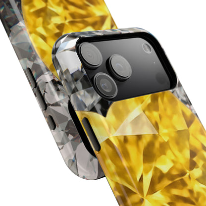 Impact-Resistant Phone Case – Heart of Gold