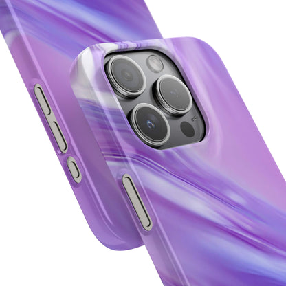 Snap Phone Case – Lavender Wave