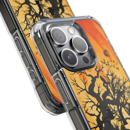 Clear Magnetic Phone Case – Hollow Night