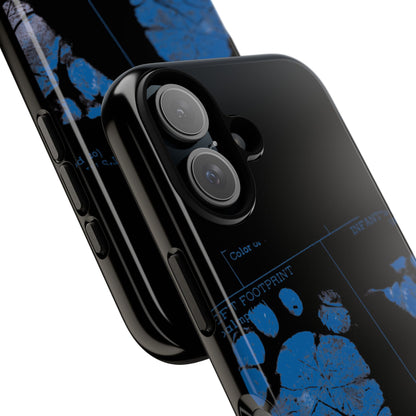 Protective Phone Case – Mom’s Little Blue Footprints