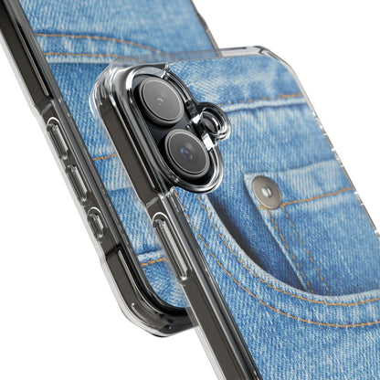 Clear Magnetic Phone Case – Blue Jean Baby