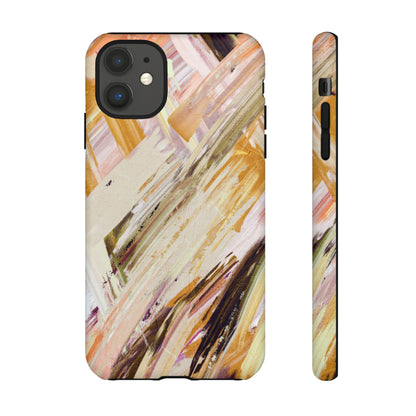 Protective Phone Case – Brush & Bronze
