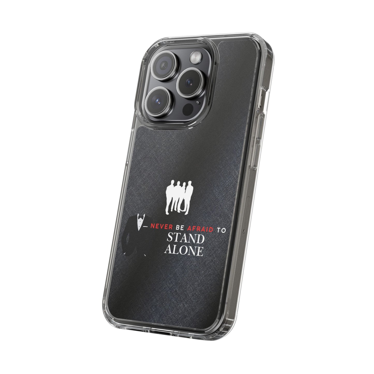 Clear Phone Case – Stand Alone