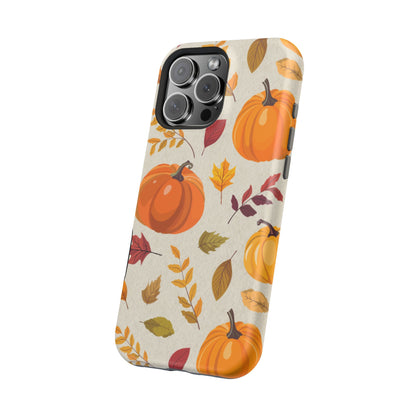 Wireless-Charging Compatible Case – Falling for Pumpkin