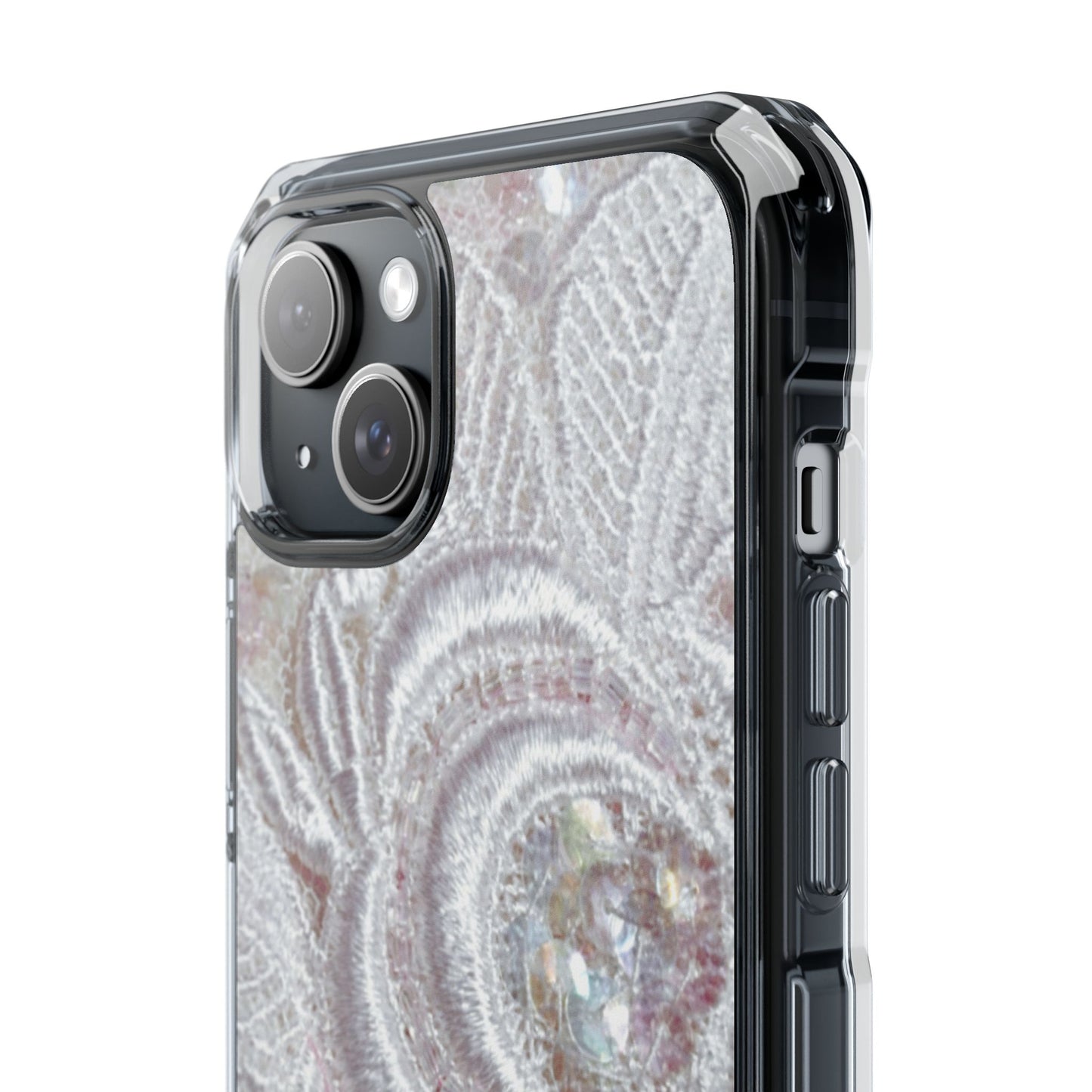 Clear Magnetic Phone Case – Lace Veil