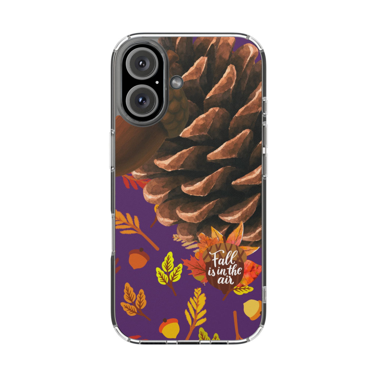 Clear Magnetic Phone Case – Pine & Plenty – Compatible with iPhone 13–16 Series