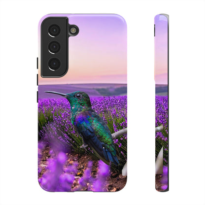 Protective Phone Case – Hummingbird Reverie