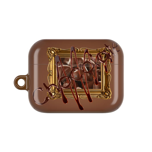Wireless Earbud Case Cover – Chocolate Truffle