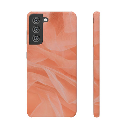 Snap Phone Case – Coral Veil