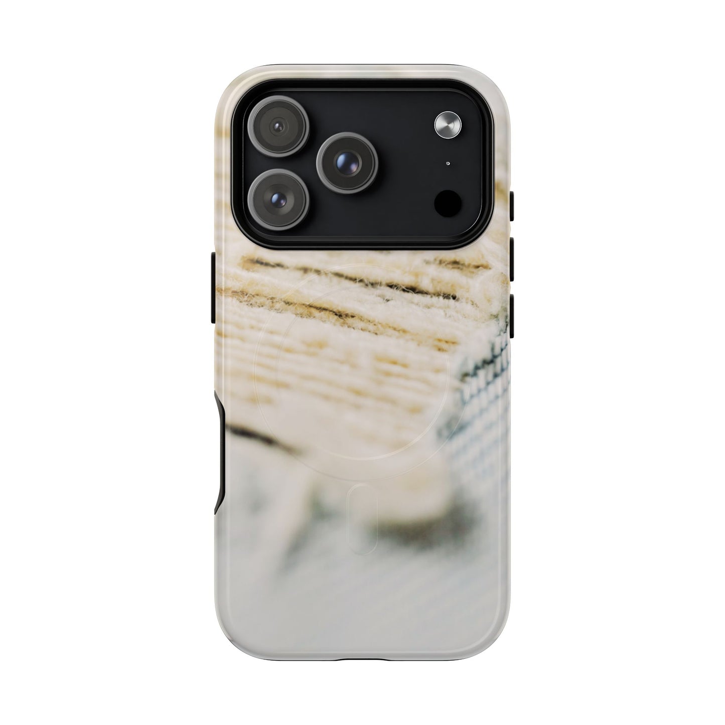 Protective Magnetic Phone Case – Woven Warmth