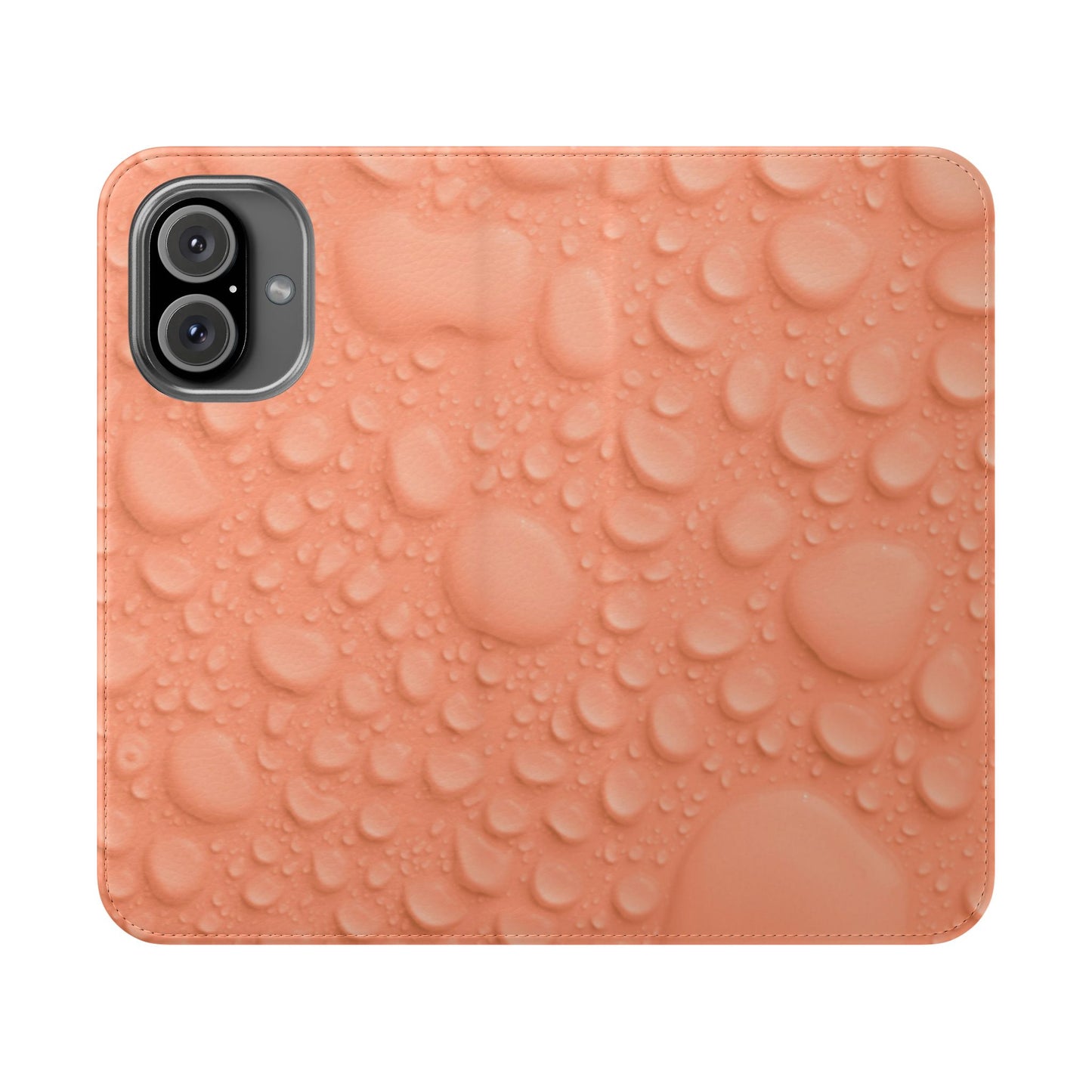 Flip Case - Apricot Rain