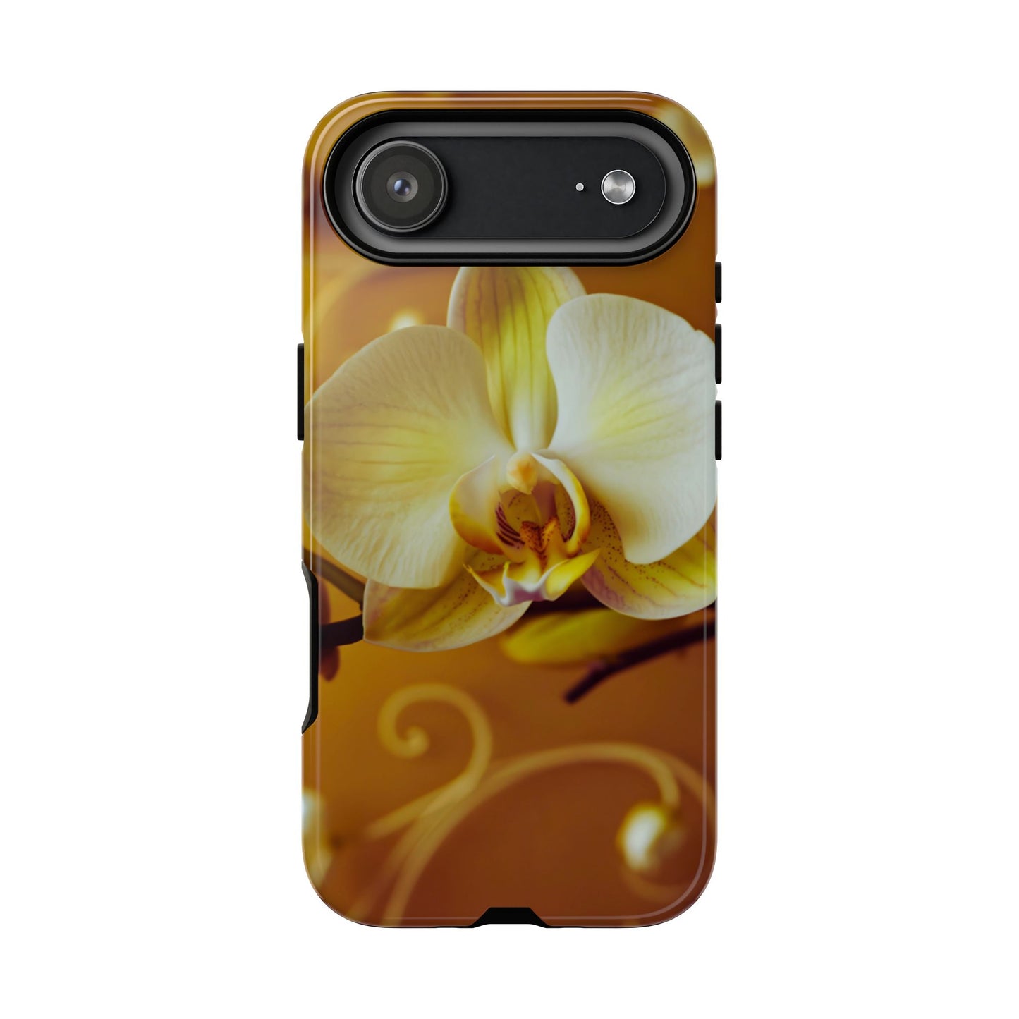Protective Phone Case – Amber Orchid