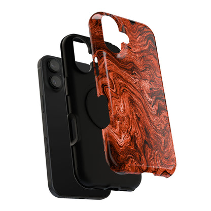 Impact-Resistant Phone Case – Clay in Motion – Compatible with iPhone 11–17 & Samsung Galaxy S22–S26 Series