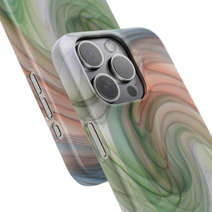 Snap Phone Case – Marble Flow