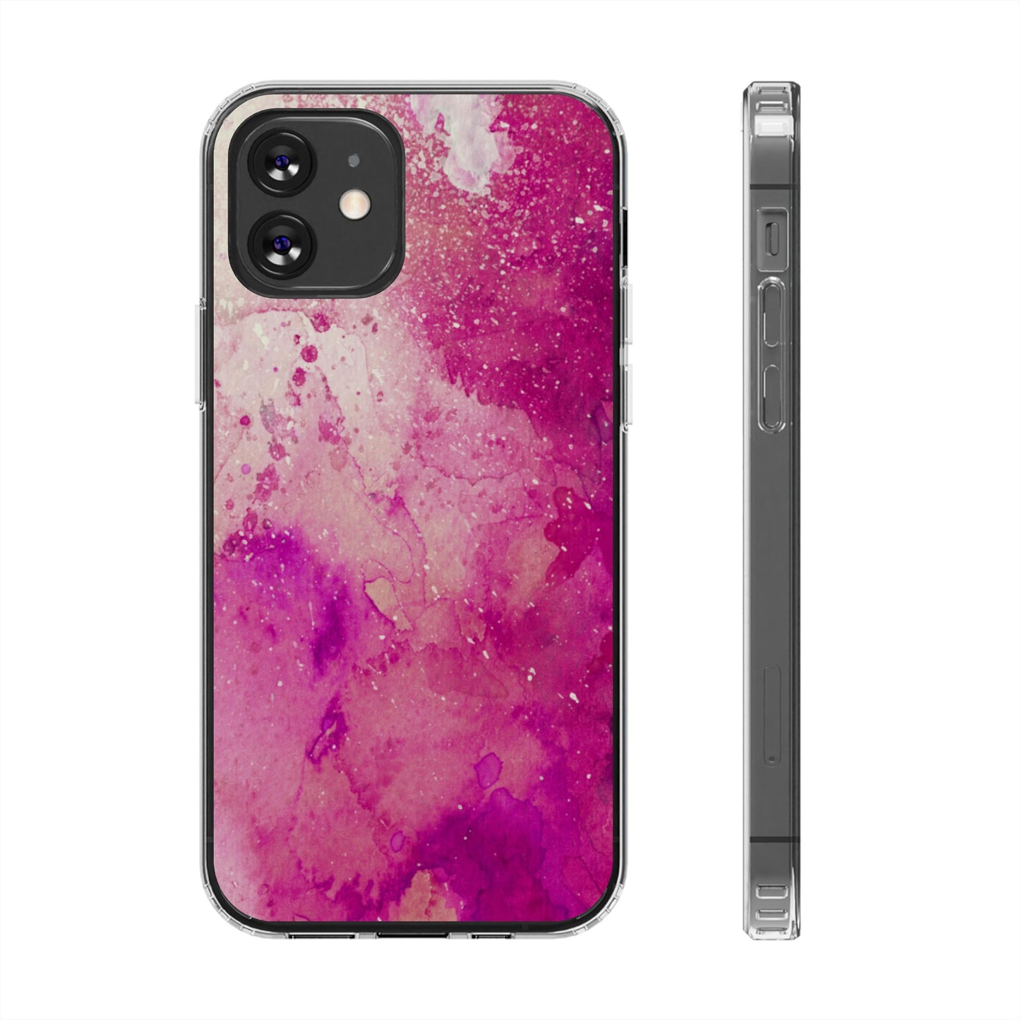 Clear Phone Case – Spilled Wine