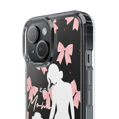 Clear Phone Case – Best Mom: My Little Girl