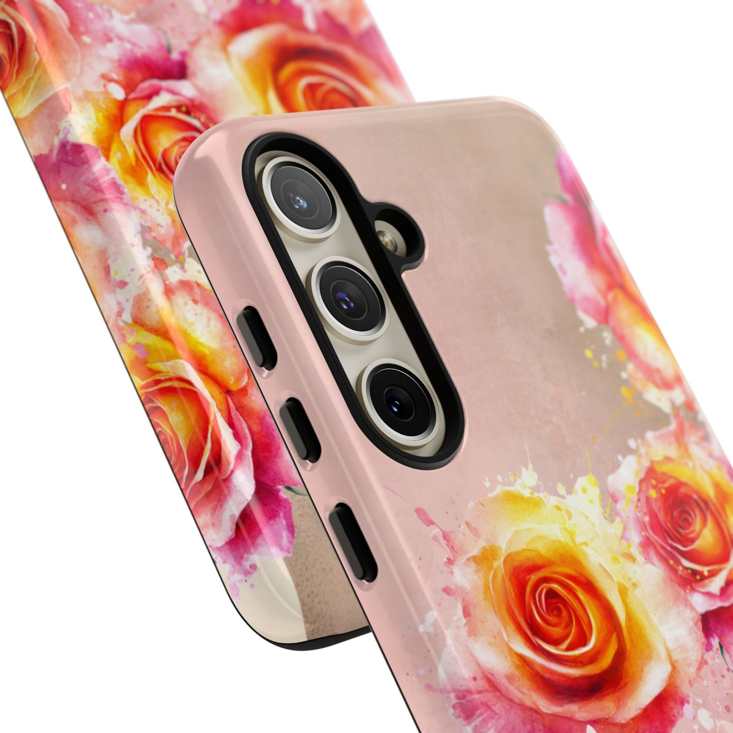 Protective Phone Case – Sunset Roses