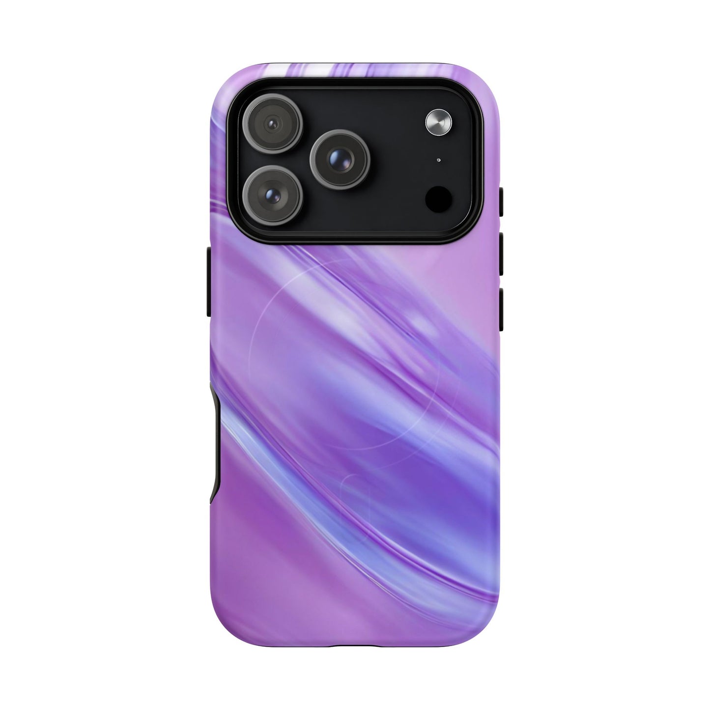 Protective Magnetic Phone Case – Lavender Wave