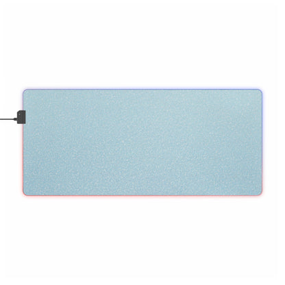 Gaming LED Desk Mat – Blue Whisper
