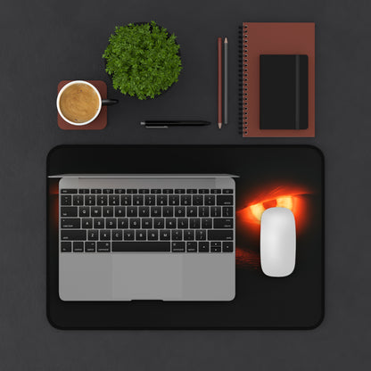 Neoprene Desk Mat – Blazing Monster Eyes