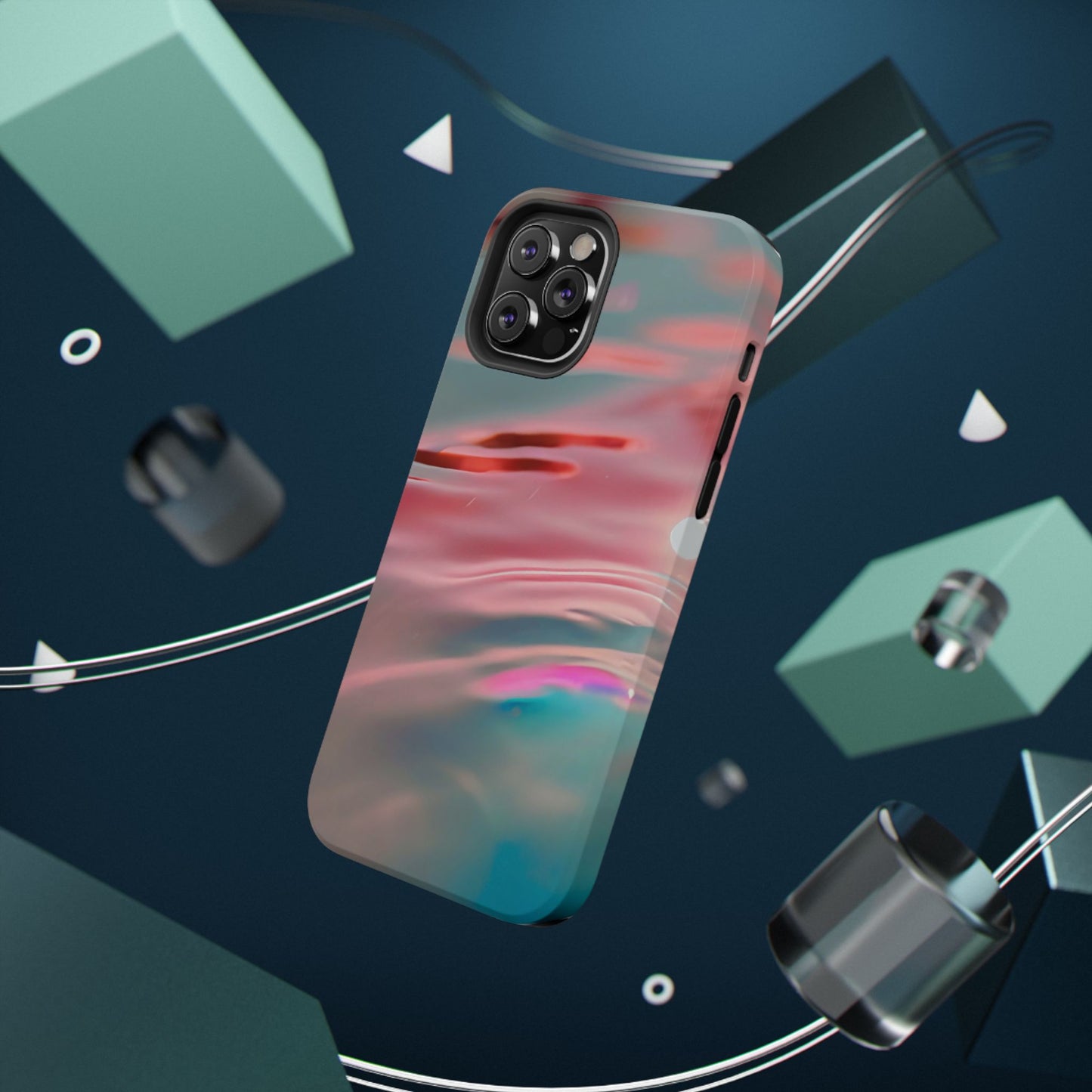 Impact-Resistant Phone Case – Liquid Sunset