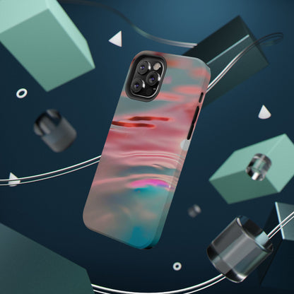Impact-Resistant Phone Case – Liquid Sunset