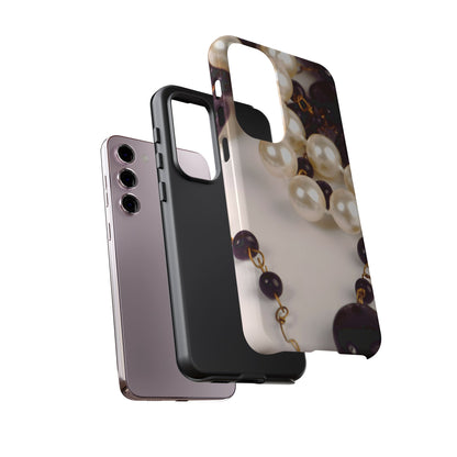 Protective Phone Case – Noir Pearl