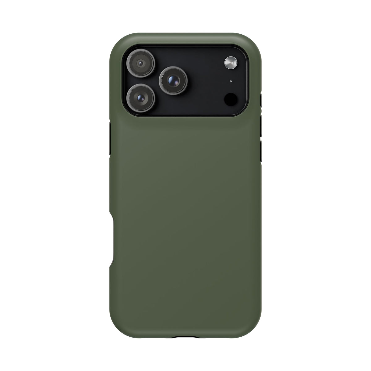Wireless-Charging Compatible Case – Cabin Green – Compatible with iPhone 13–17 & Samsung Galaxy S25–S26 Series