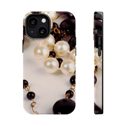 Wireless-Charging Compatible Case – Noir Pearl