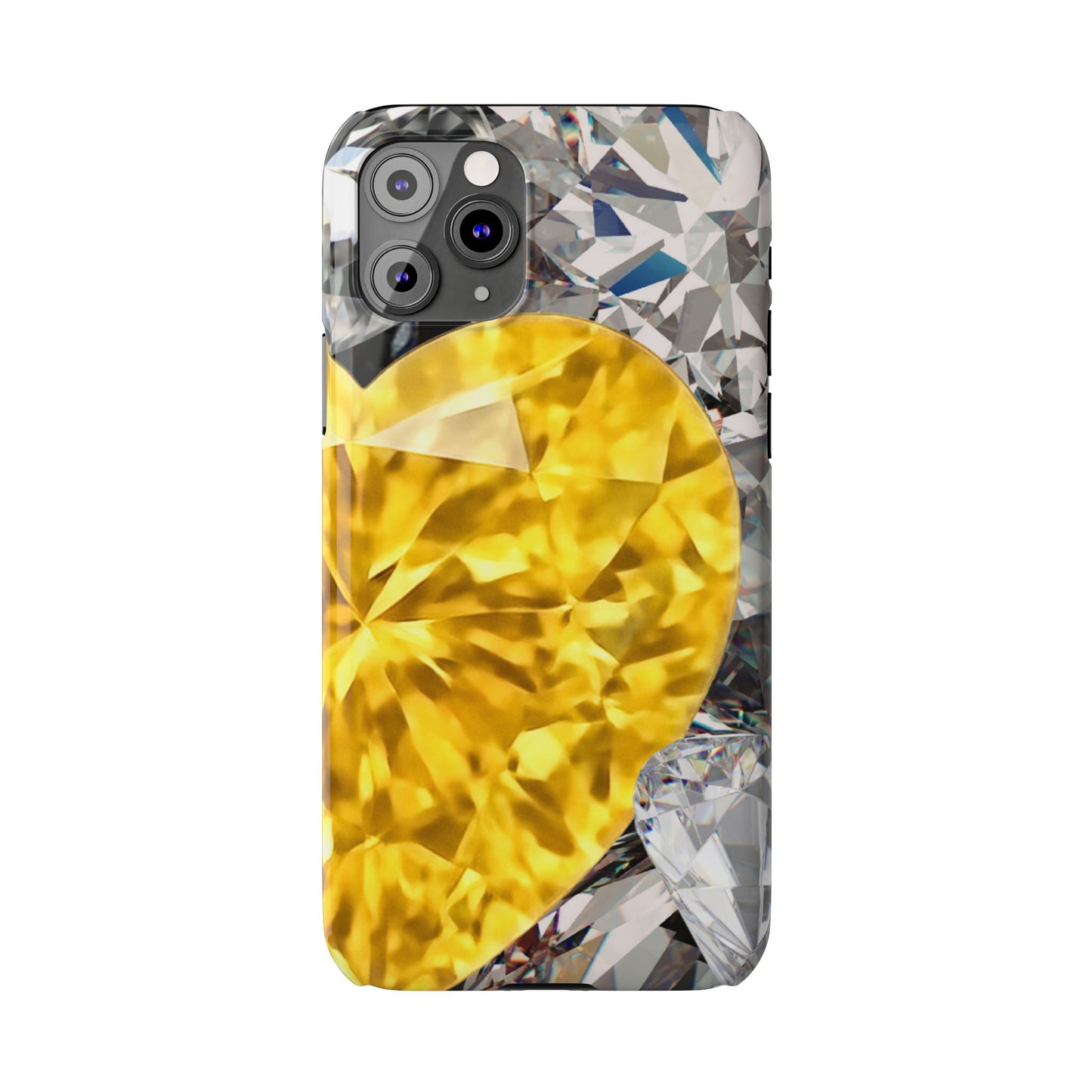 Slim Phone Case – Heart of Gold
