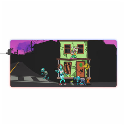 Gaming LED Desk Mat – Dead End