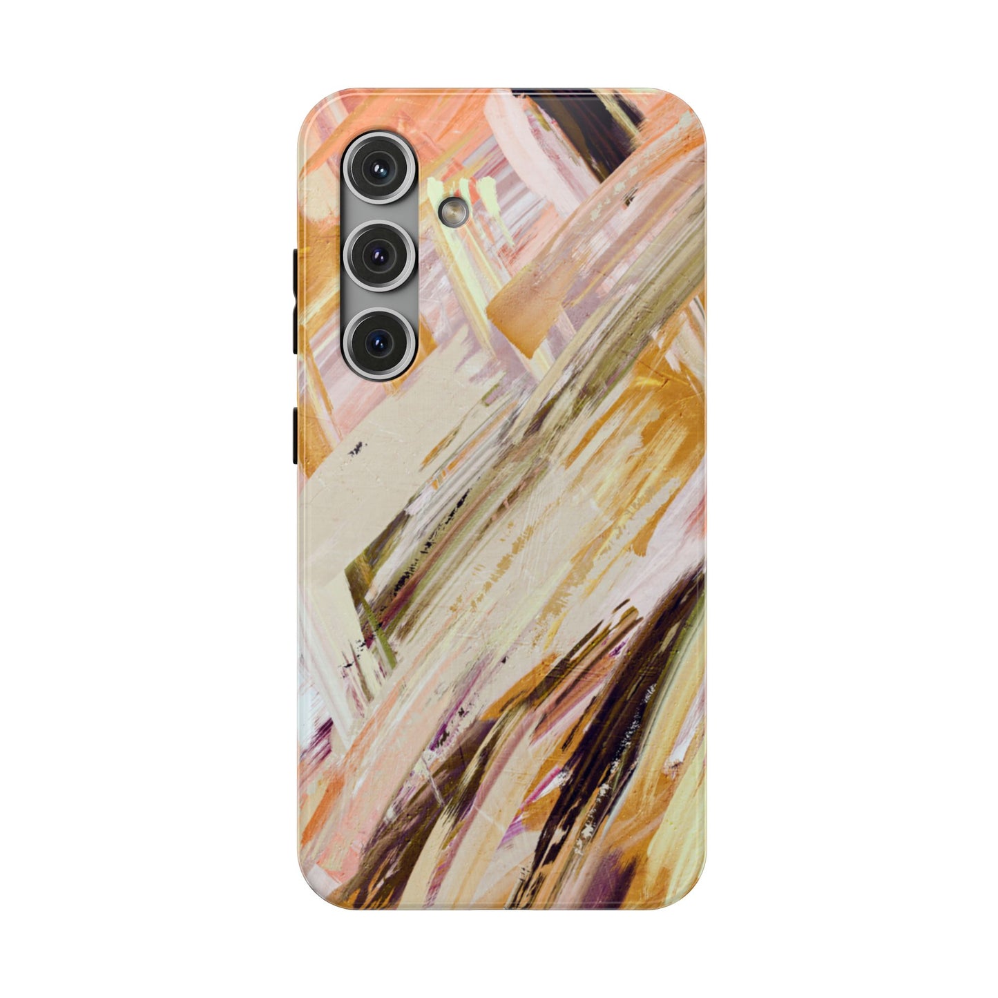 Impact-Resistant Phone Case – Brush & Bronze