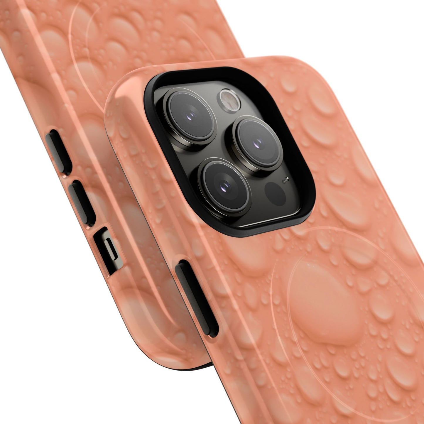 Protective Magnetic Phone Case – Apricot Rain
