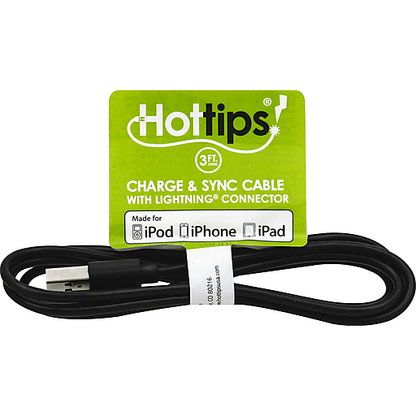 Cable de carga Hottips de 90 cm: solución universal de carga y sincronización