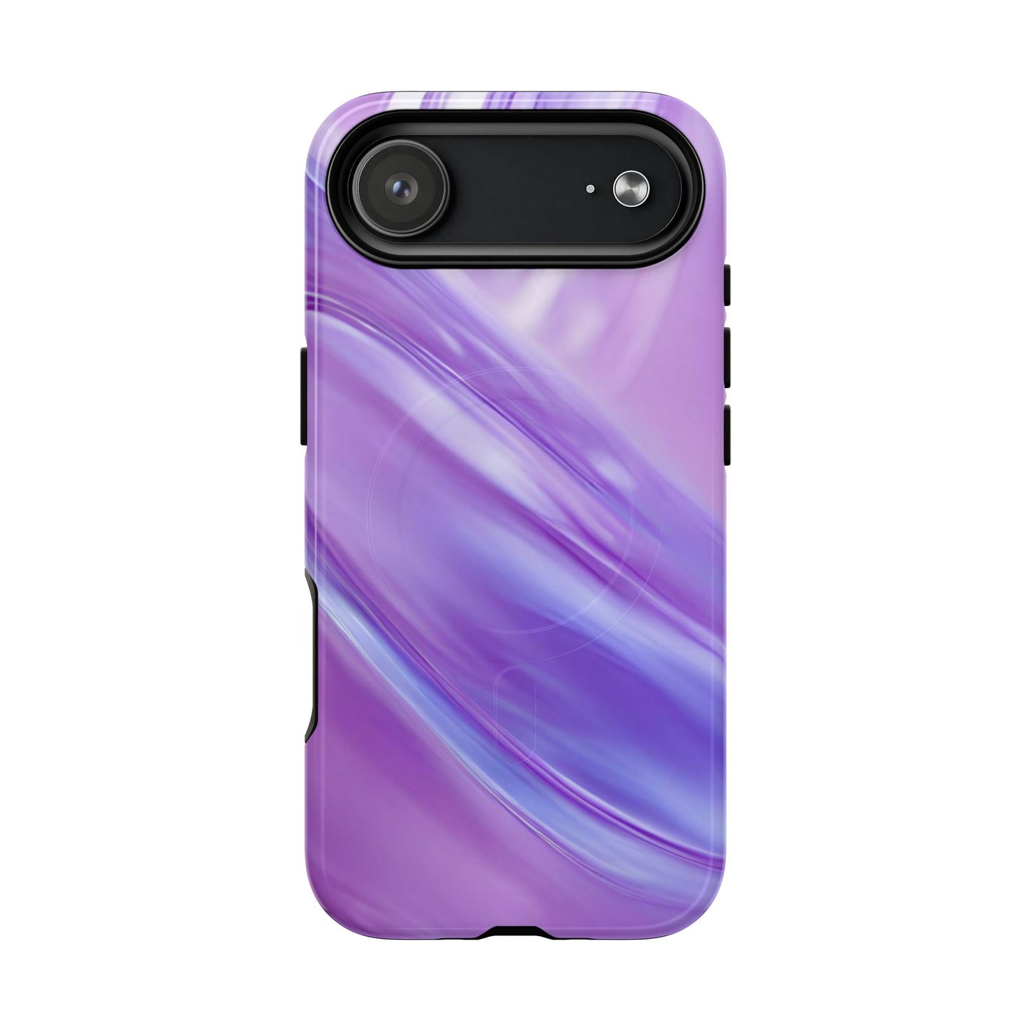 Protective Magnetic Phone Case – Lavender Wave