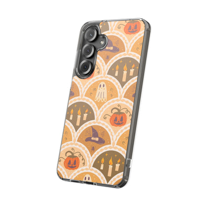 Clear Phone Case – Vintage Haunt – Compatible with iPhone 13–17 & Samsung Galaxy S25–S26 Series