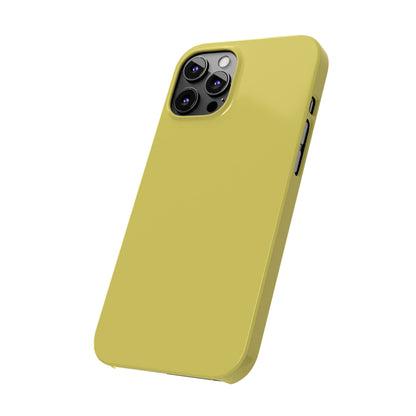 Slim Phone Case – Cornfield Gold – Compatible with iPhone 11–17 Series