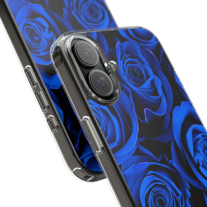 Clear Phone Case – Midnight Bloom