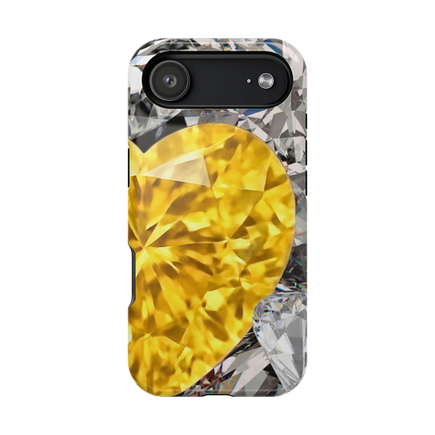 Wireless-Charging Compatible Case – Heart of Gold