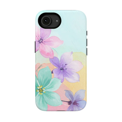 Impact-Resistant Phone Case – Water Petal