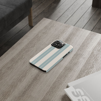 Slim Phone Case – Coastal Stripe