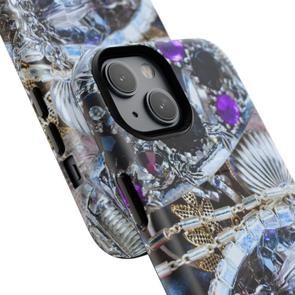 Protective Magnetic Phone Case – Chrome Jewel
