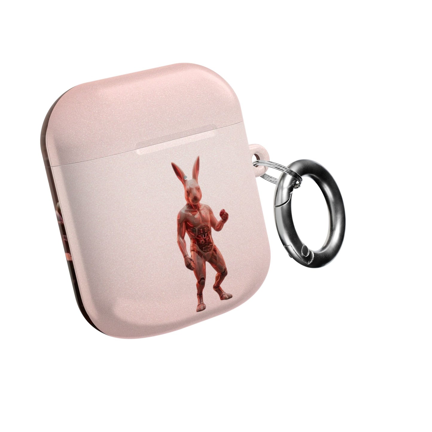 Earbud Case Cover – Cyber Bunny