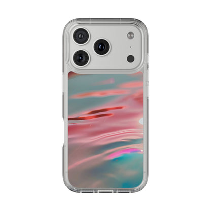 Clear Phone Case – Liquid Sunset